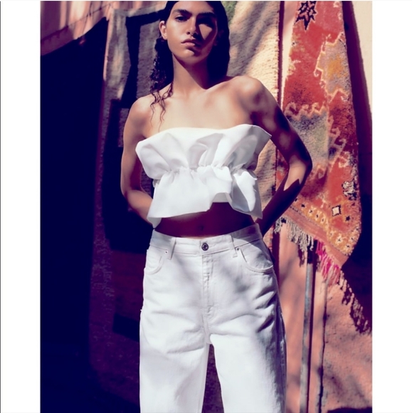 NWT Zara bandeau top - Picture 2 of 8